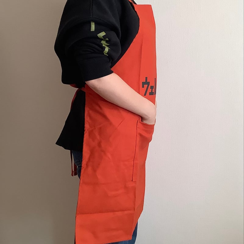 DRVNO7 REVERSIBLE APRON“ウェルカム/Welcome NEW OR