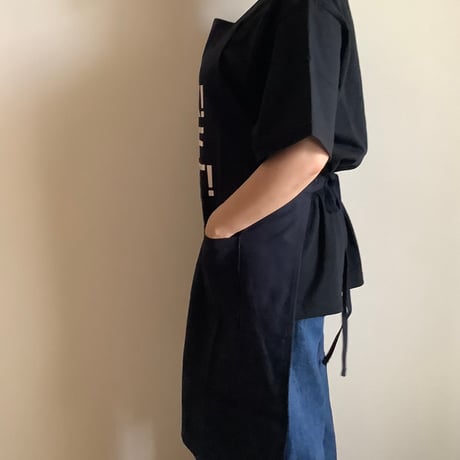 WPDN4 DAY USE W POCKET  APRON   YESグッド　ジョブ”※正面に二つのポケットがございます。DARK NAVY
