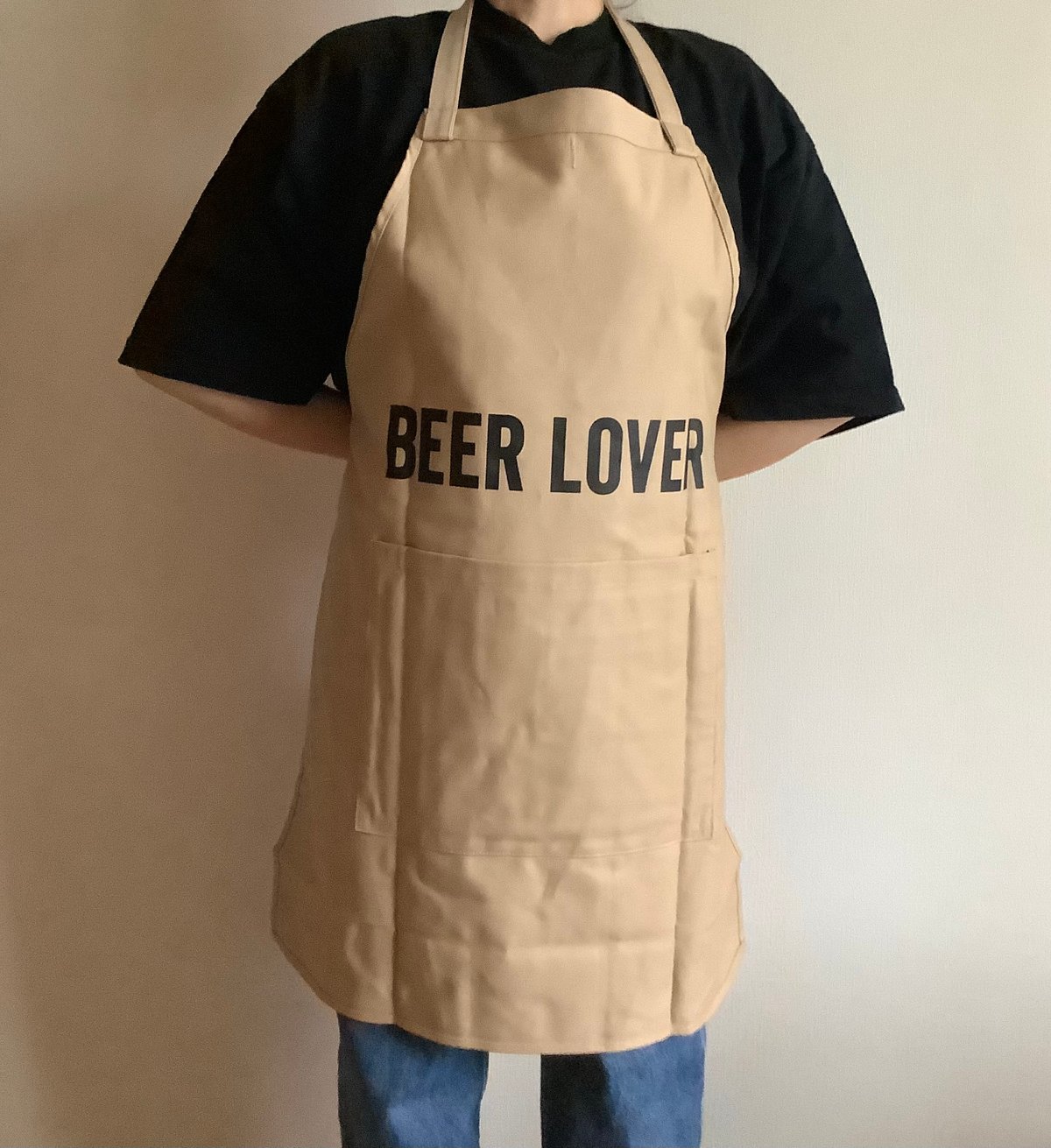 DRVL2 APRON“ビールラバー/BEER LOVER”(リバーシブル) LATTE