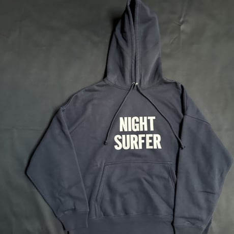 PK6 DRES“SPECIAL”SSEN   HOODED SWEAT  SHIRTS  ”NIGHT SURFER“  (☆NAVY  COLOR) ※生成りロゴ