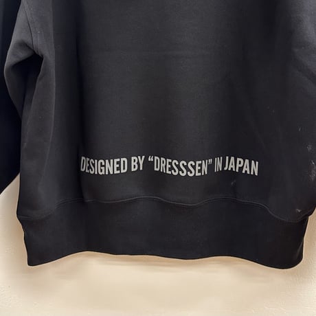 PK11 DRES“SPECIAL”SSEN   HOODED SWEAT  SHIRTS  イｴス！グッドジョブ！ (BLACK  COLOR) ※グレーロゴ