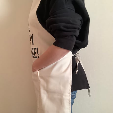 ADULT APRON #23 "YES! HAPPY VINTAGE !