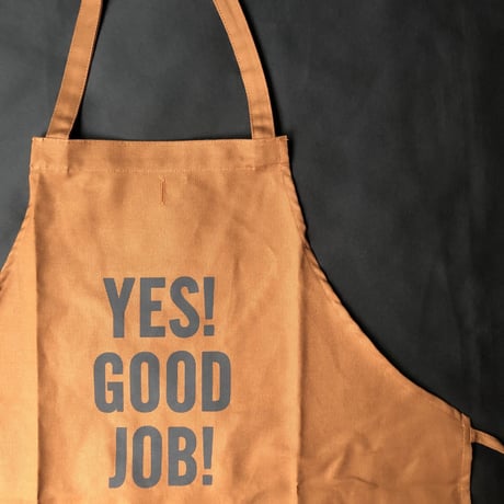 WPB2   DAY USE W POCKET  APRON   “YES！　GOOD   JOB！※正面に二つのポケット🔴一点のみ販売させていただきます。