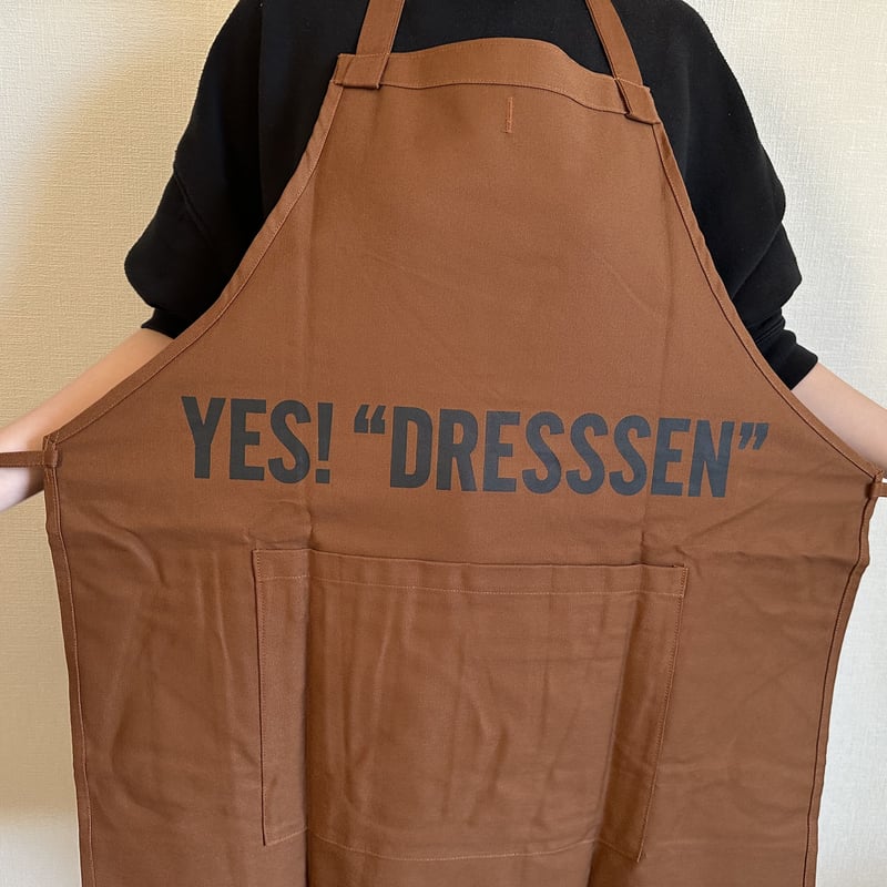 DRESSSEN DRVBRN10 REVERSIBLE APRON“THINK DELI