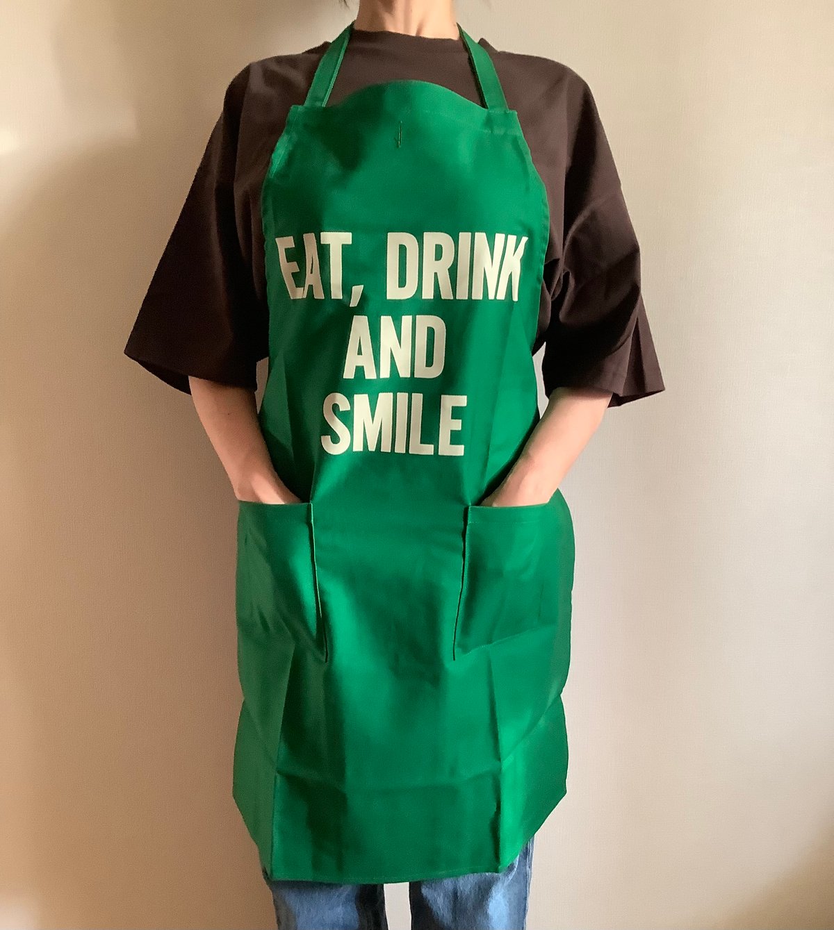 🌸新発売 WPG3 DAY USE W POCKET APRON “EAT、DRINK