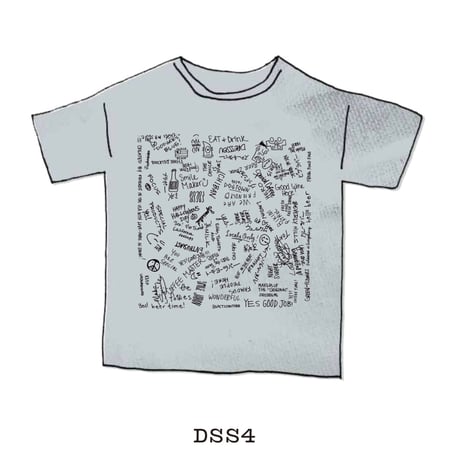 DSS4 DRES“SPECIAL”SSEN    ARCHIVE  T-SHIRTS (BLACK 色ロゴ) ⚪️GREY   COLOR