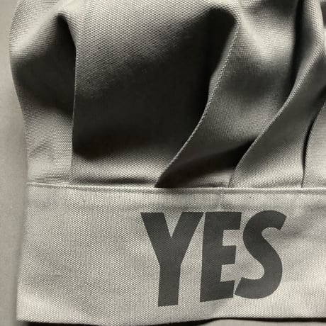 CCGR1 CHEF‘S CAP   “YES”(グレーカラー)