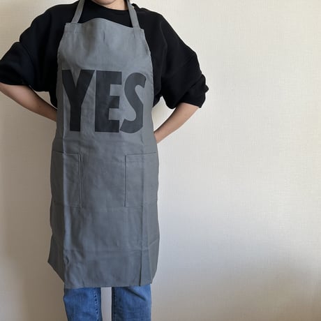 WPAGR3 DAY USE W POCKET  APRON   “YES”※裏にNO THANKYOUのプリント✴️一点入荷しました。