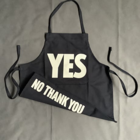 👶DRESSSEN BKDNY6  BABY KIDS APRON YES(ベイビーキッズエプロンです。)  ※ダークネイビー