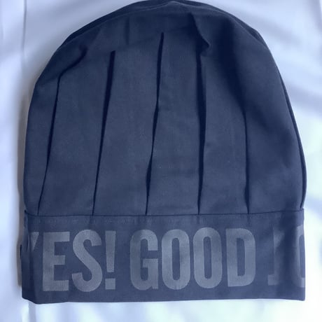 CCDN3 CHEF‘S  CAP “YES！GOOD  JOB！(ダークネイビーカラー)
