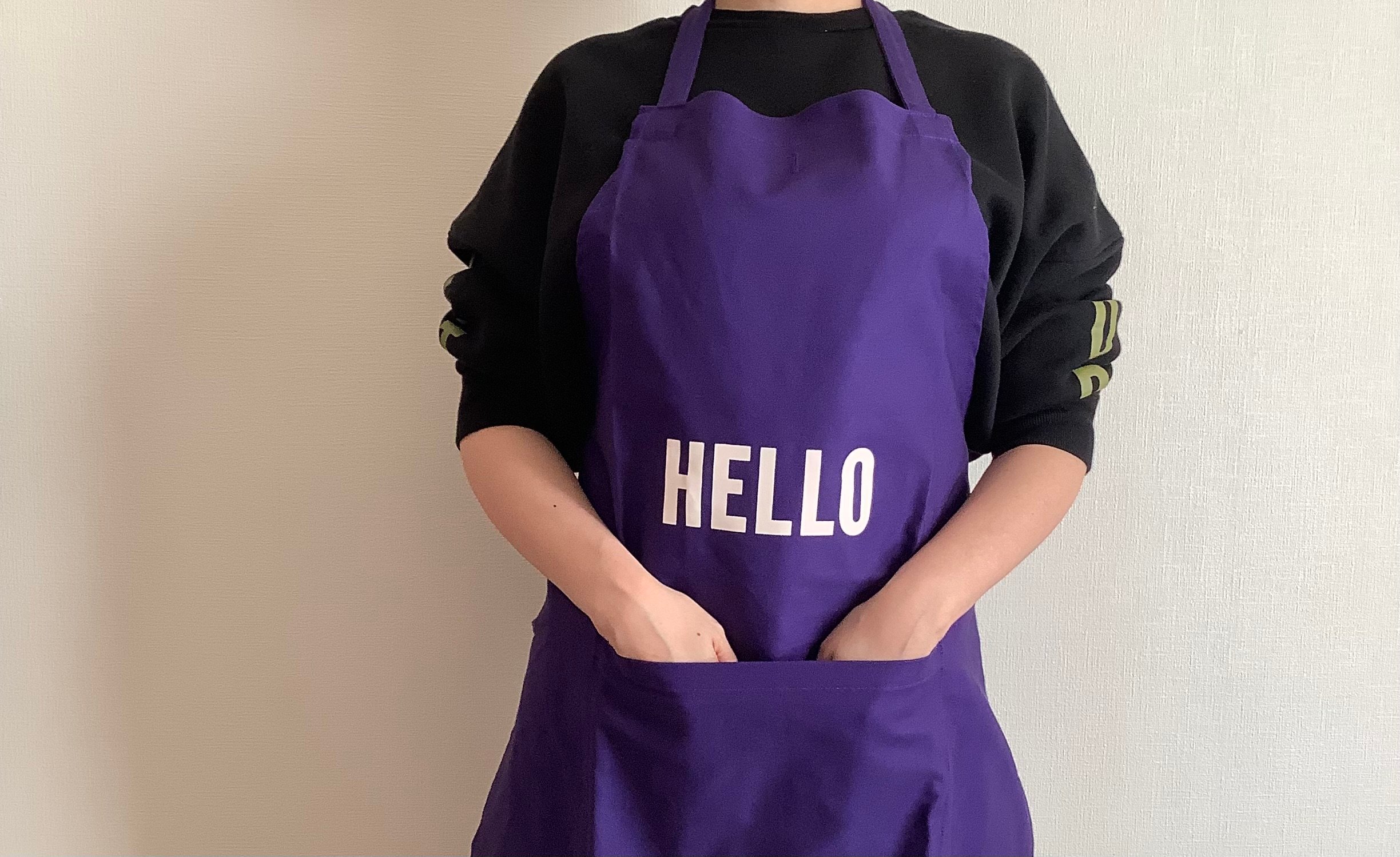 DRESSSEN HELLO/GOODBYE リバーシブルエプロン　レア REVERSIBLE APRON“HELLO/GOODBYE ” | DRESSSEN公式オ
