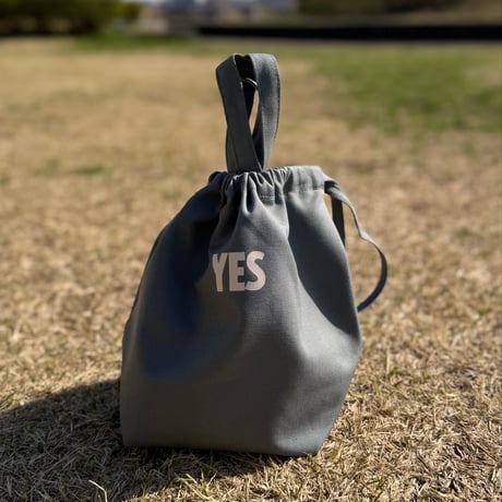 SNGR SMALL  DAY BAG “YES”  GREY  COLOR