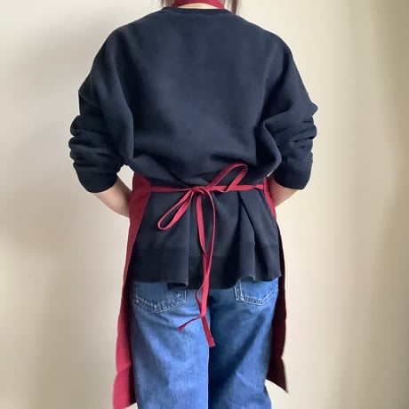 DRESSSEN  DRVBD2 REVERSIBLE  APRON“YES！GOOD JOB！/YES“ DRESSSEN ”リバーシブルエプロン)