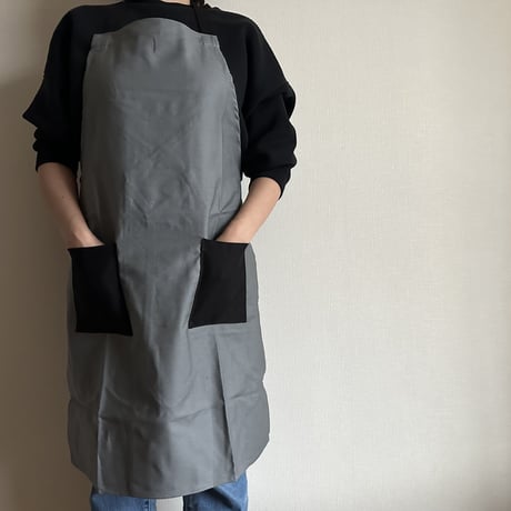 WPA2TSB W ポケットエプロン“2TONE COLOR”※GREY COLOR