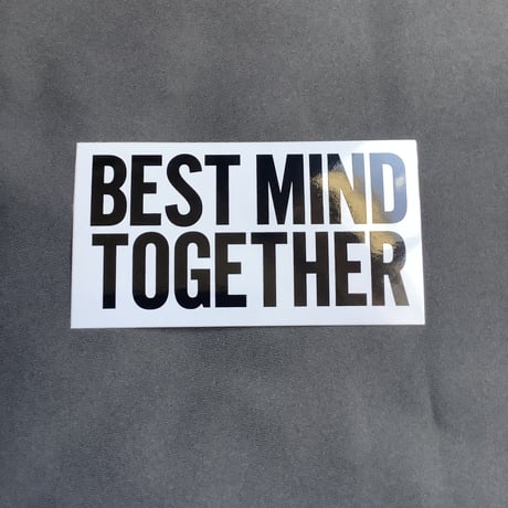 DST2　ステッカー3枚セット　(YES！GOOD JOB(black、white)、BESTMIND TOGETHER)