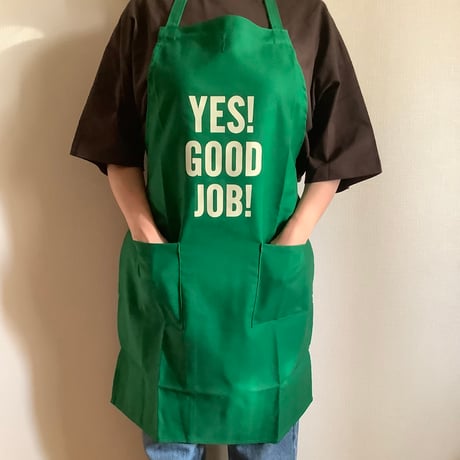 🌸新発売　WPG2  DAY USE W POCKET  APRON   “YES！GOOD JOB！BOTTLE GREEN COLOR