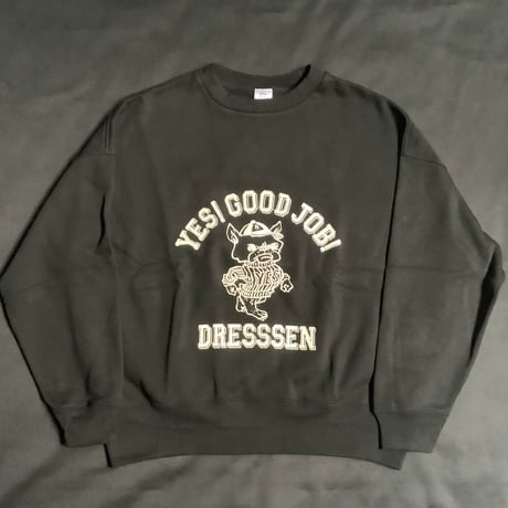 DRESSSEN YESプリント スウェット　ドレスセン DRESSSEN YESプリント スウェット ドレスセン トップス