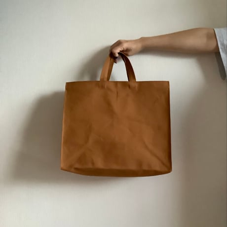 DRESSSEN  MARKET BAG [◉LARGE]  MLL3    “YES“  CAMEL COLOR