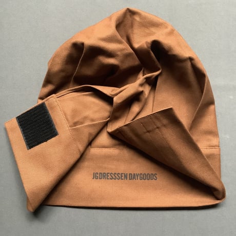 CCB2 CHEF‘S CAP   “HELLO”(ブラウンカラー)
