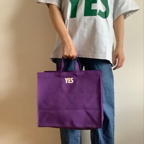 DRESSSEN  MARKET BAG [◉LARGE]  MLL4     “YES“  PURPLE COLOR