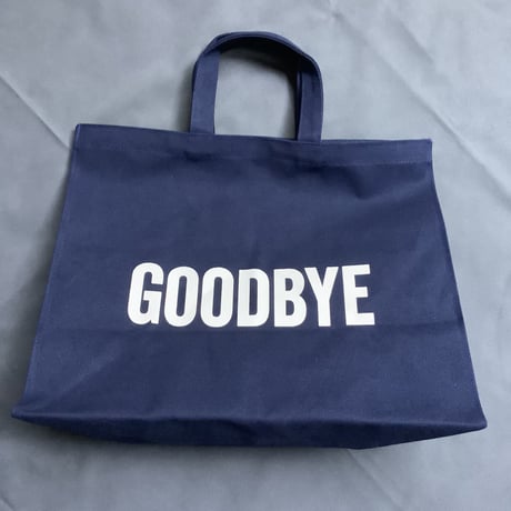 ⭐️[一点のみの販売]DRESSSEN  MARKET BAG (X-LARGE)    HELLO/GOODBYE※DARK NAVY COLOR