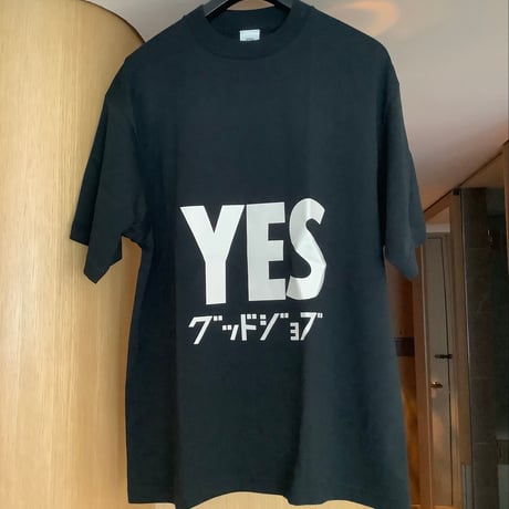 STB1 DRES“SPECIAL”SSEN    YESグッドジョブ  T-SHIRTS (生成り色ロゴ)⚫️BLACK COLOR