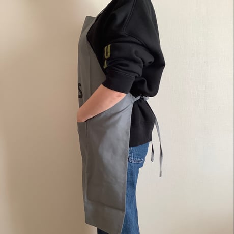 DRVG1 REVERSIBLE  APRON“YES /NO THANKYOU(リバーシブルエプロン)