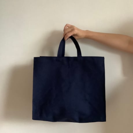 DRESSSEN  MARKET BAG [◉LARGE]  MLL1   “YES“  DARK NAVY COLOR