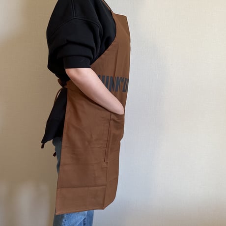 DRESSSEN  DRVBRN10 REVERSIBLE  APRON“THINK DELICIOUS/YES！ DRESSSEN    (リバーシブルエプロン)