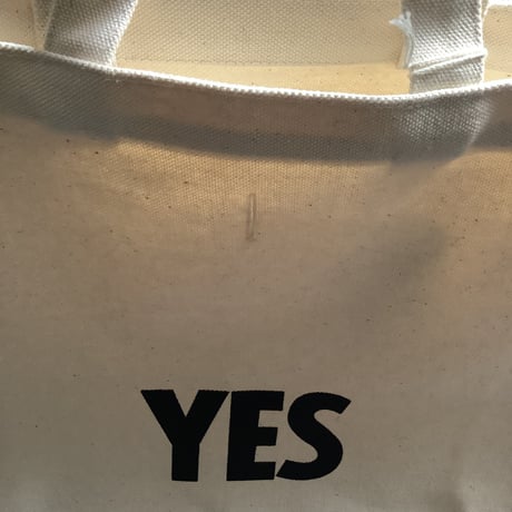 DRESSSEN MBXL1    MARKET  BAG  XLARGE “YES/NO THANKYOU  ✴️※こちらの生地は生成色です。