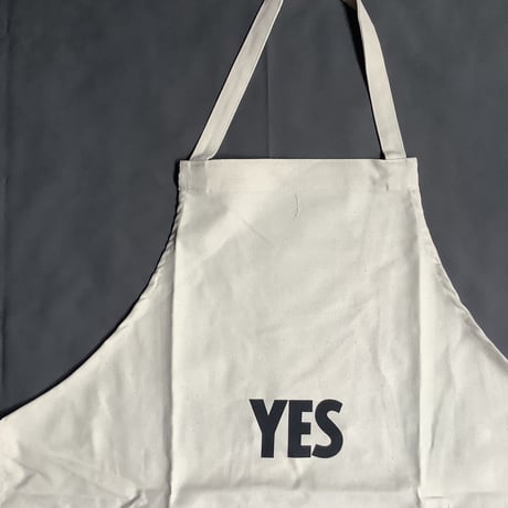 DRV1 REVERSIBLE  APRON“YES /NO THANKYOU(リバーシブルエプロン)