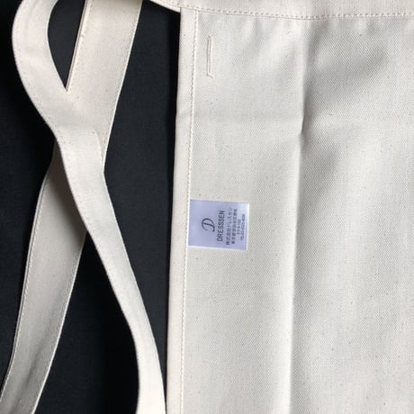 🟠公式オンラインストア限定販売　DRESSSEN LWLS2 LOWER WALL “STRIPE” APRON    NATURAL   COLOR