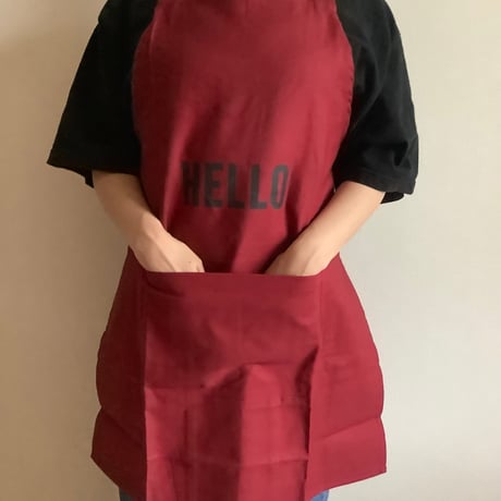 DRESSSEN  DRVBD3 REVERSIBLE  APRON“HELLO/GOODBYE ”リバーシブルエプロン)