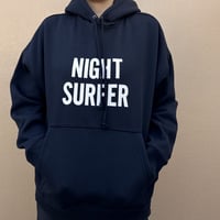 PK6 DRES“SPECIAL”SSEN   HOODED SWEAT  SHIRTS  ”NIGHT SURFER“  (☆NAVY  COLOR) ※生成りロゴ