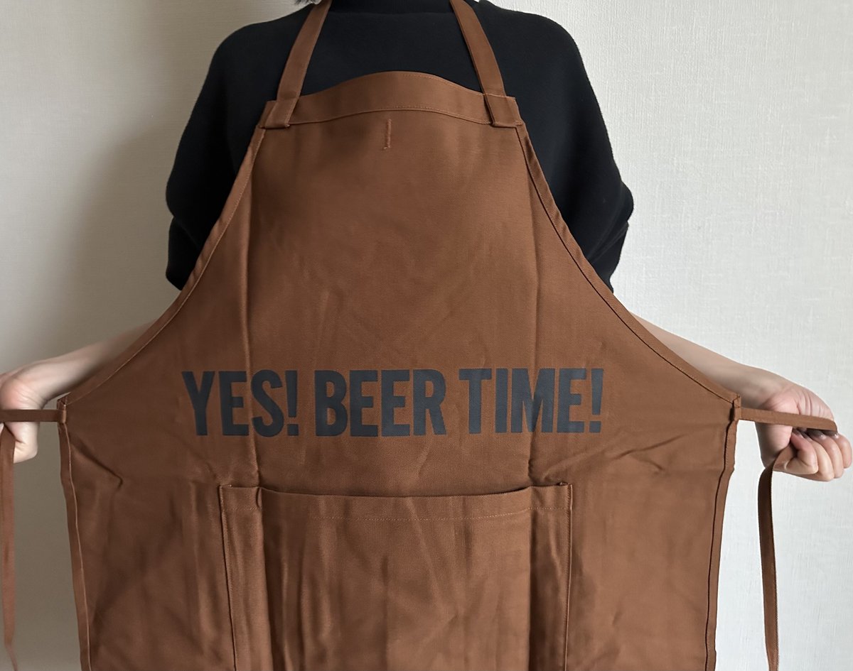 DRESSSEN DRVBRN11 REVERSIBLE APRON“YES!COFFEE DRESSSEN DRVBRN11 REVERSIBLE APRON“YES!COFFEE