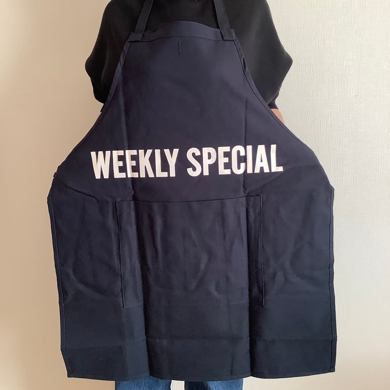 DRESSSEN DRVNY13 REVERSIBLE APRON“DAILY SPEC DRESSSEN DRVNY13 REVERSIBLE APRON“DAILY SPEC