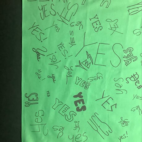 YB2  “YES BANDANA “  (GREEN  COLOR)