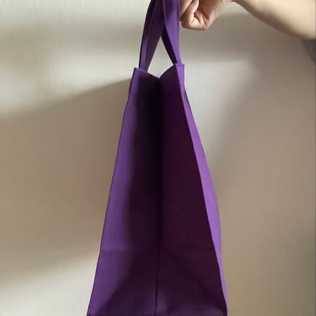 DRESSSEN  MARKET BAG [◉LARGE]  MLL4     “YES“  PURPLE COLOR