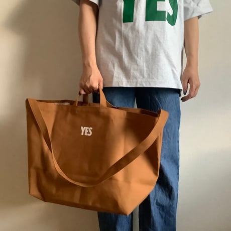 DRESSSEN  B2B5 BIG 2WAY BAG ”YES“   CAMEL   COLOR