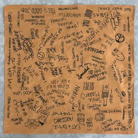 AB3  “ARCHIVE BANDANA “  (CAMEL  COLOR)