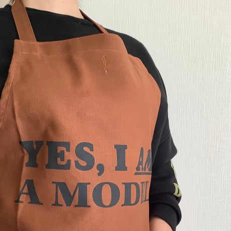 WP4   DAY USE W POCKET  APRON    “YES、I AM A MODEL”※正面に二つのポケットがございます。