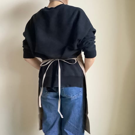WPSB2  DAY USE W POCKET  APRON   “YES！GOOD JOB！SMOKY BEIGE COLOR