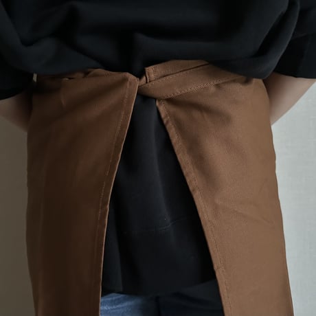 PR30 THE PROFESSIONAL APRON“ YES！GOOD JOB！” (BROWNカラー)※首紐の長さが調整できます。