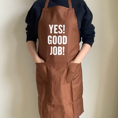 WPABNL2 DAY USE W POCKET     “YES！GOOD JOB！(生成りロゴ)