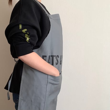 DRVG12 REVERSIBLE  APRON“HOLIDAY/EATS ＆DRINKS“ (リバーシブルエプロン)