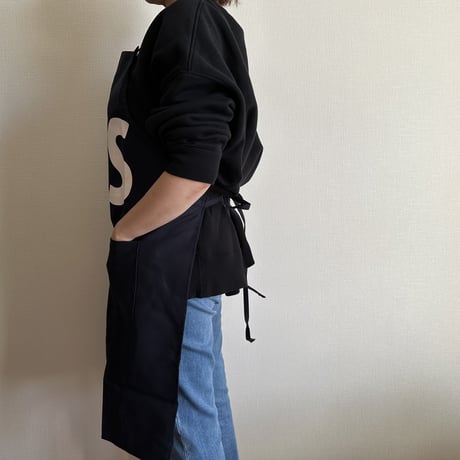 WPDN1 DAY USE W POCKET  APRON   YES”※正面に二つのポケットがございます。DARK NAVY
