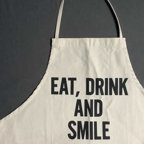 ADULT APRON #7  EAT,DRINK AND SMILE