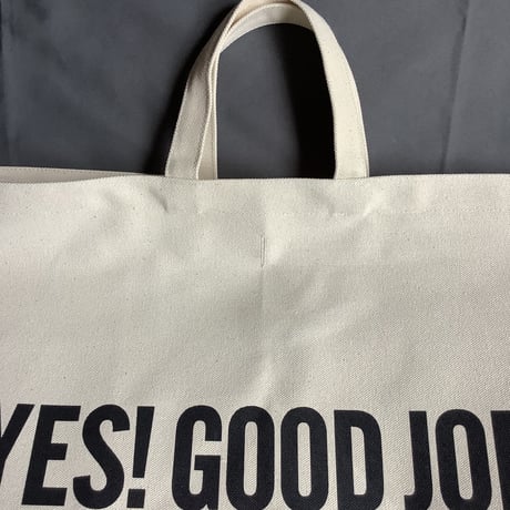 DRESSSEN  MBXL3  MARKET  BAG  XLARGE “YES  GOOD  JOB/ DRESSSEN✴️(こちら生地は生成り色です。
