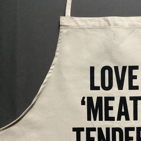 ADULT APRON #6 "LOVE 'MEAT'TENDER!"