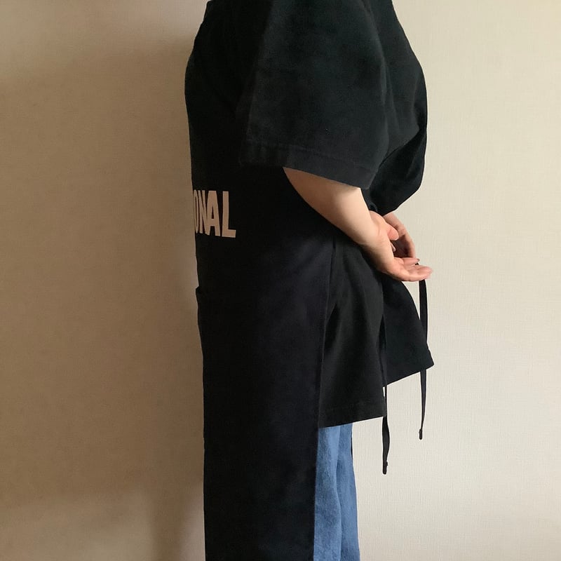 DRESSSEN ドレスセン エプロン ブラック DRESSSEN DRVNY3 REVERSIBLE APRON“PROFFESSION
